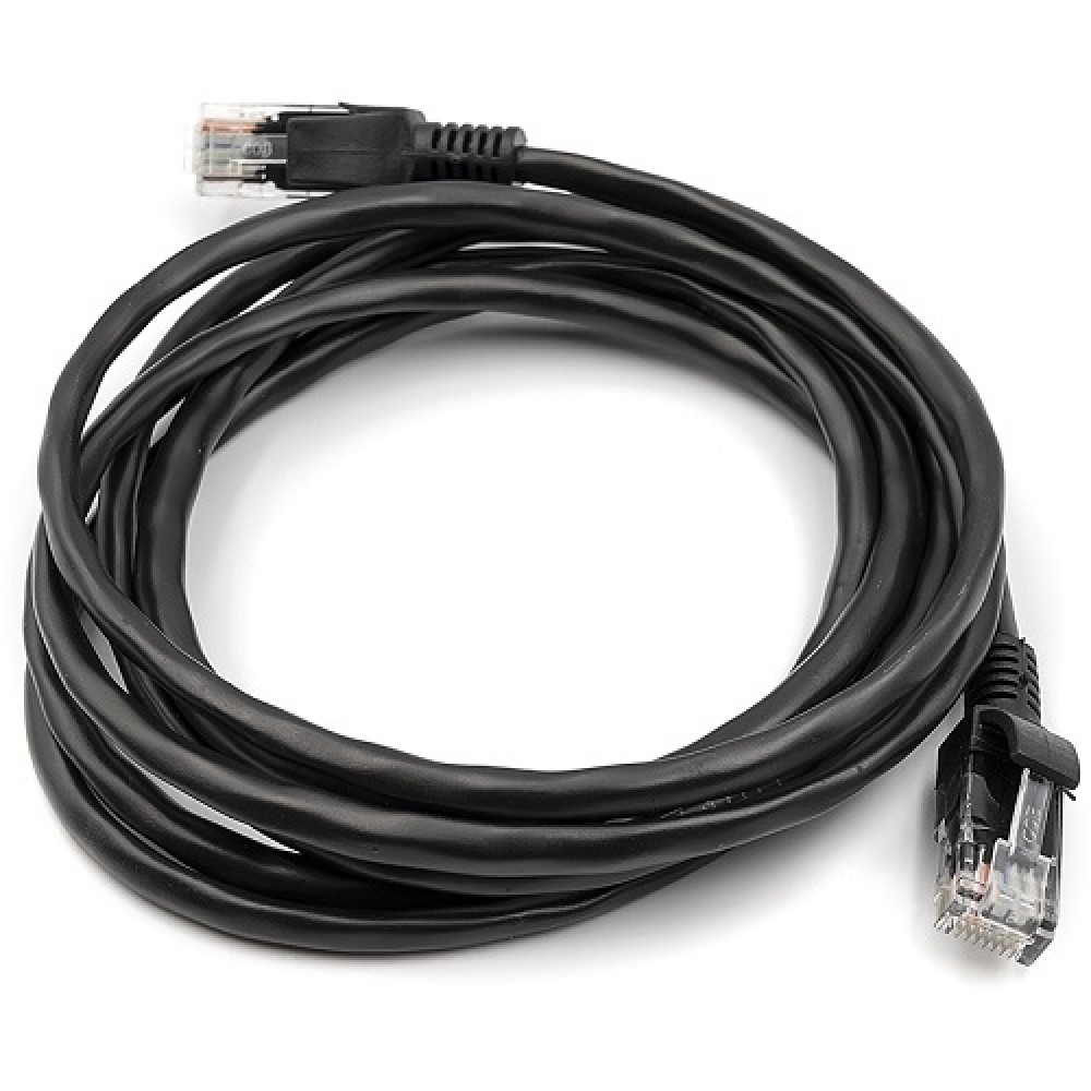 Cable Cat5E UTP, 2m, black